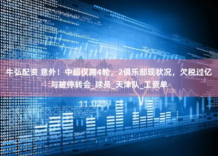 牛弘配资 意外！中超仅踢4轮，2俱乐部现状况，欠税过亿与被停转会_球员_天津队_工资单