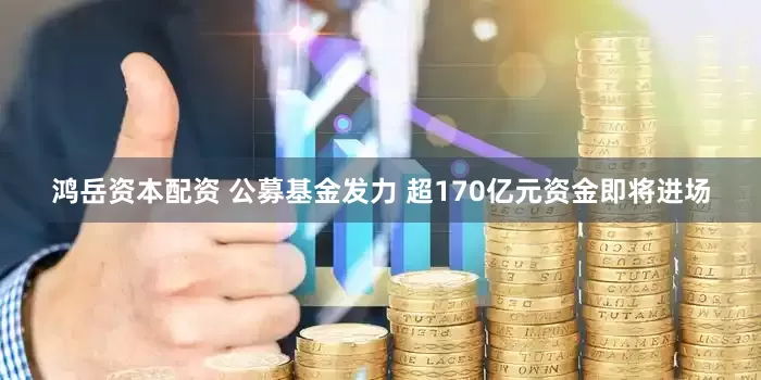 鸿岳资本配资 公募基金发力 超170亿元资金即将进场