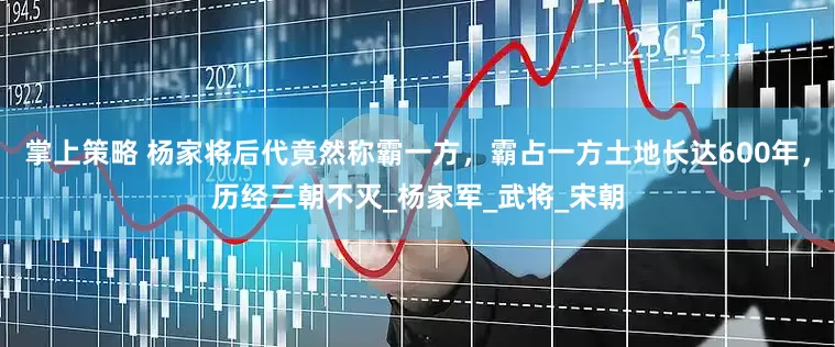 掌上策略 杨家将后代竟然称霸一方，霸占一方土地长达600年，历经三朝不灭_杨家军_武将_宋朝
