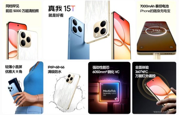 明道配资 真我 realme 15T 手机发布